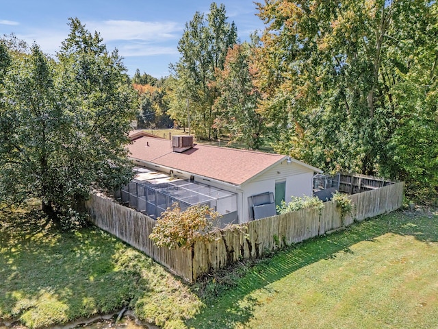 4250 Herr Fieldhouse Rd, Southington, OH 44470 - aerial view of property and surrounding area