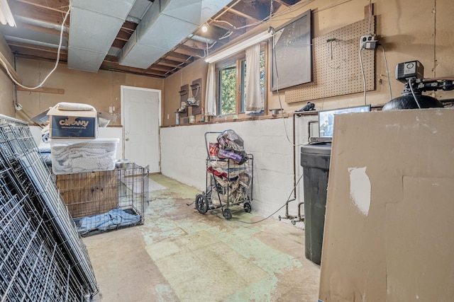 4250 Herr Fieldhouse Rd, Southington, OH 44470 - below grade area featuring a water softener