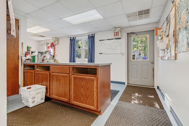 4250 Herr Fieldhouse Rd, Southington, OH 44470 - welcome area featuring a paneled ceiling