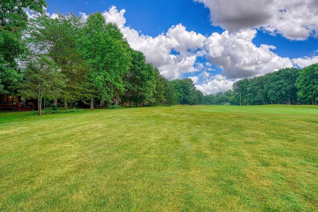4883 Powderhorn Ln Unit 3, Westerville, OH 43081 - view of green lawn with golf course view and view of scattered trees