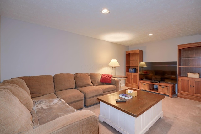 4883 Powderhorn Ln Unit 3, Westerville, OH 43081 - living room with light carpet and recessed lighting