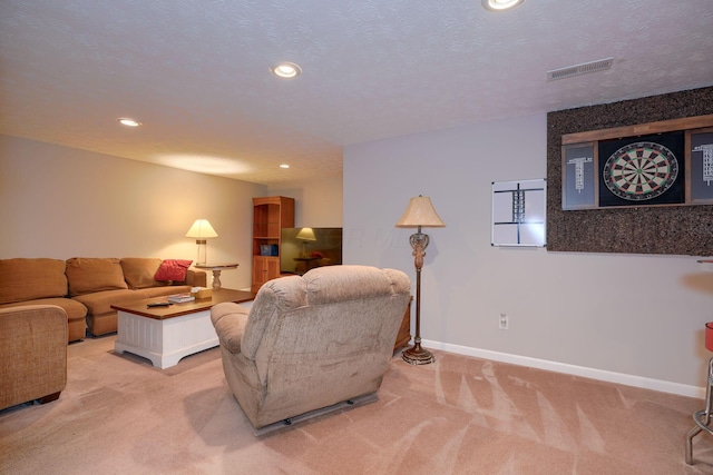 4883 Powderhorn Ln Unit 3, Westerville, OH 43081 - living area featuring light colored carpet and recessed lighting