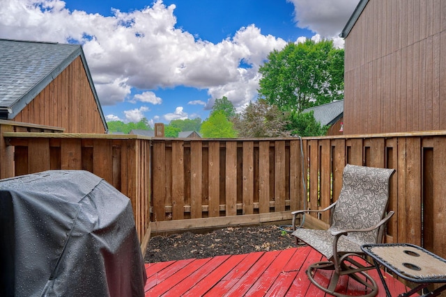 4883 Powderhorn Ln Unit 3, Westerville, OH 43081 - deck featuring area for grilling
