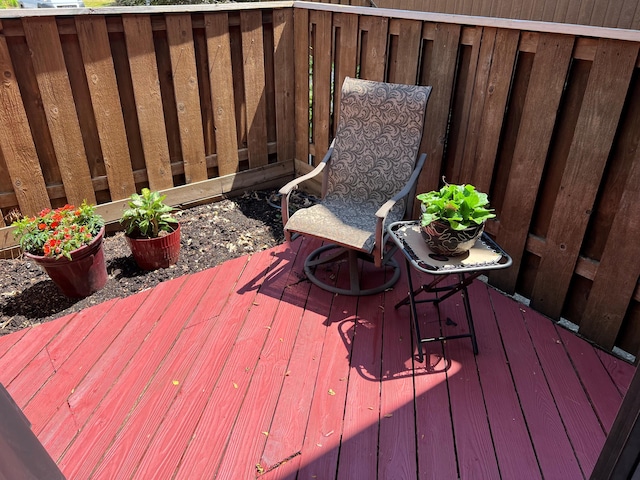 4883 Powderhorn Ln Unit 3, Westerville, OH 43081 - view of wooden terrace