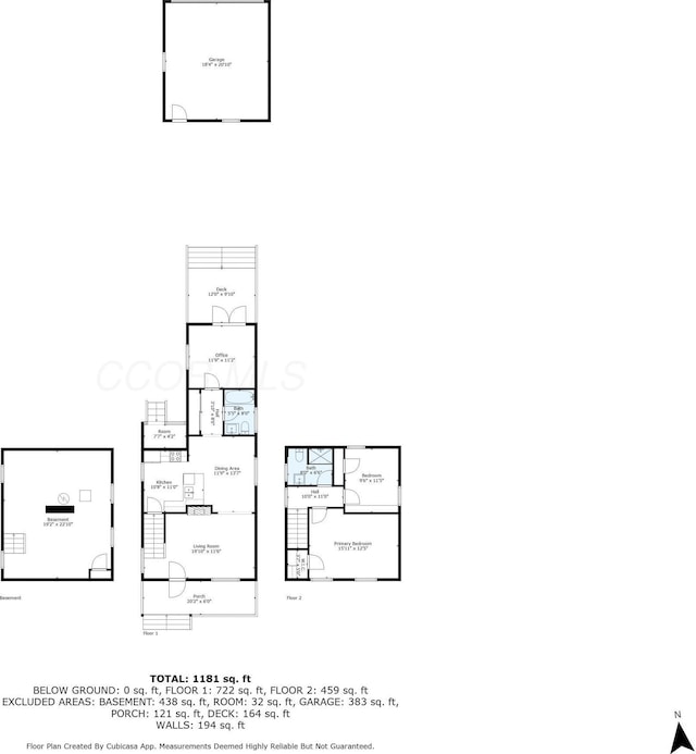338 Sheldon Ave, Columbus, OH 43207 - view of room layout