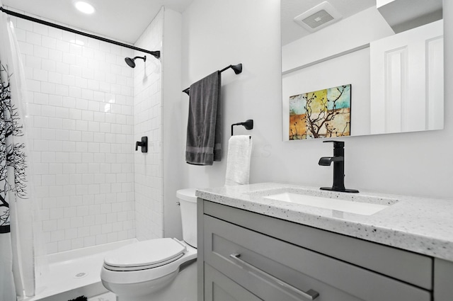 1877 Poplar Pl, Lewis Center, OH 43035 - full bath featuring vanity and tiled shower