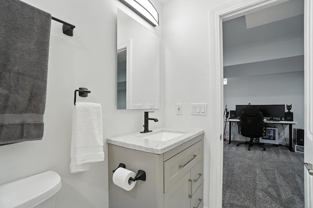 1877 Poplar Pl, Lewis Center, OH 43035 - bathroom featuring vanity and toilet