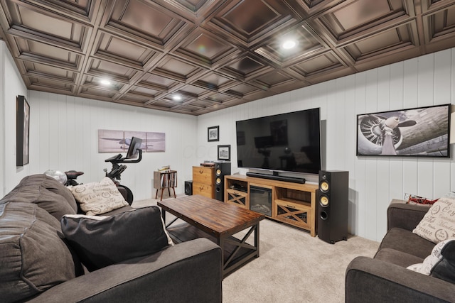 4758 Crazy Horse Ln Unit 2, Westerville, OH 43081 - living area with carpet floors and recessed lighting