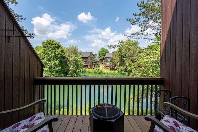4758 Crazy Horse Ln Unit 2, Westerville, OH 43081 - wooden terrace featuring a lawn
