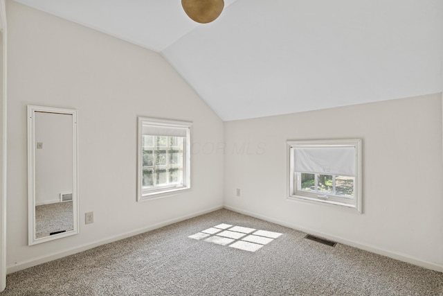 130 Boving Rd, Lancaster, OH 43130 - additional living space with plenty of natural light, carpet flooring, and vaulted ceiling