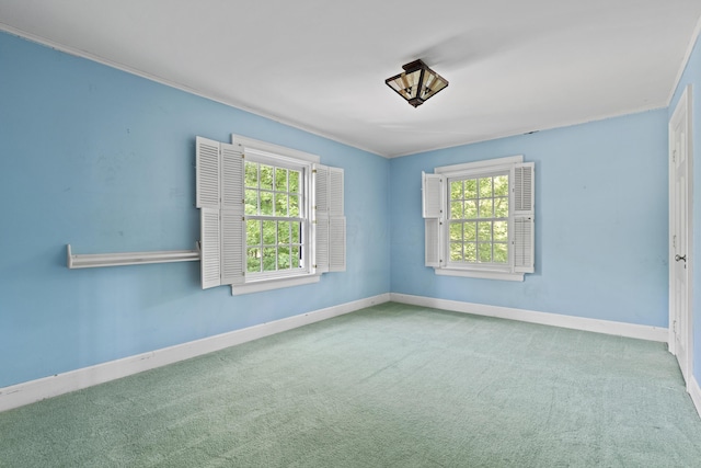 130 Boving Rd, Lancaster, OH 43130 - empty room featuring plenty of natural light, carpet floors, and ornamental molding