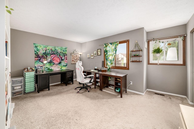 2328 Terrance Dr Unit 76, Columbus, OH 43220 - office space with carpet flooring and a textured ceiling
