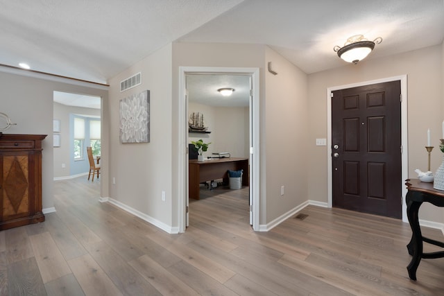 8090 Tree Lake Blvd, Powell, OH 43065 - foyer with light wood-style flooring