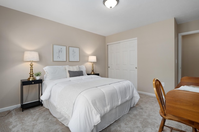 8090 Tree Lake Blvd, Powell, OH 43065 - bedroom with light colored carpet and a closet