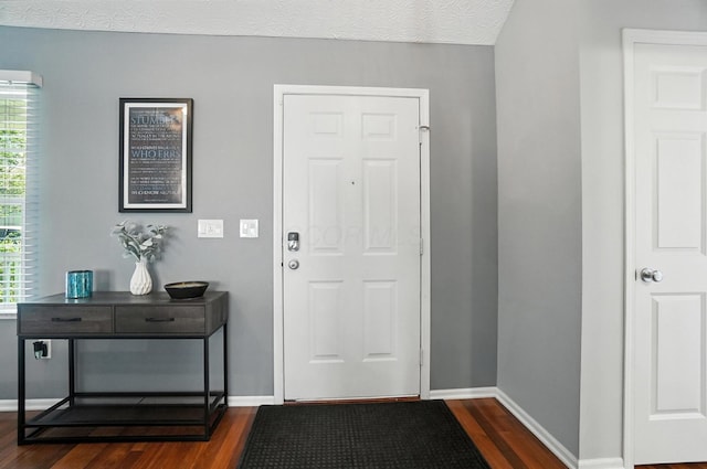 4764 Mattox St Unit 44, Columbus, OH 43228 - entryway featuring dark wood-type flooring