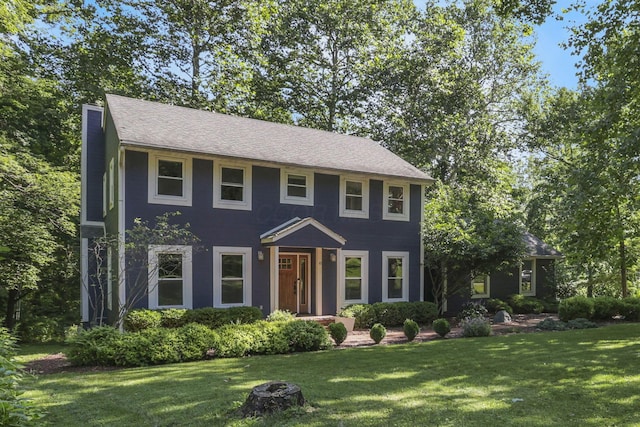 10 Denbigh Dr, Granville, OH 43023 - colonial-style house featuring a front lawn