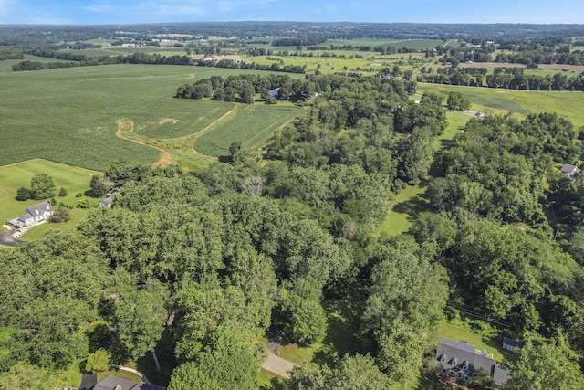 10 Denbigh Dr, Granville, OH 43023 - aerial view of property and surrounding area with rural landscape