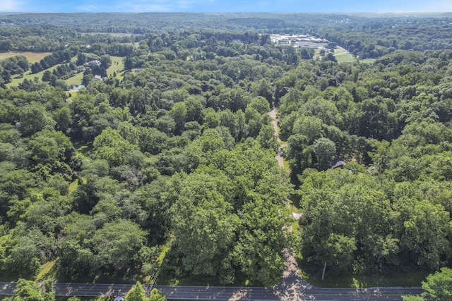 10 Denbigh Dr, Granville, OH 43023 - aerial view of a heavily wooded area