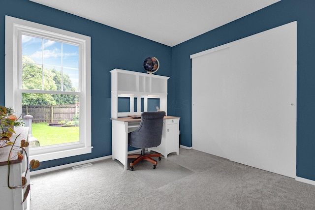 3007 Galen Ct, Hilliard, OH 43026 - office area with carpet floors and plenty of natural light