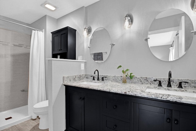 3007 Galen Ct, Hilliard, OH 43026 - full bathroom with tiled shower and double vanity
