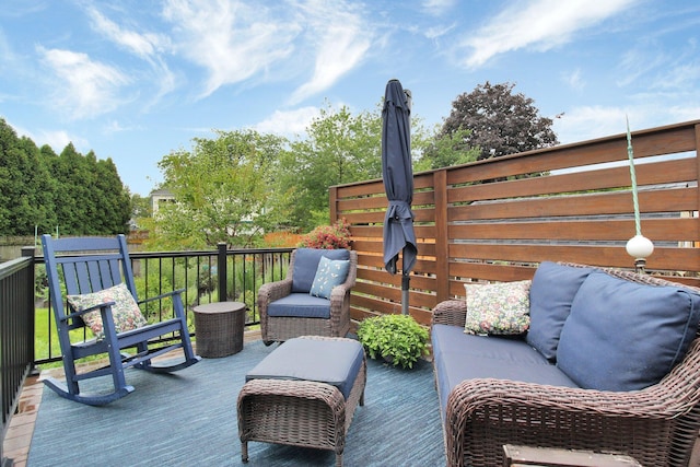 3007 Galen Ct, Hilliard, OH 43026 - view of wooden terrace