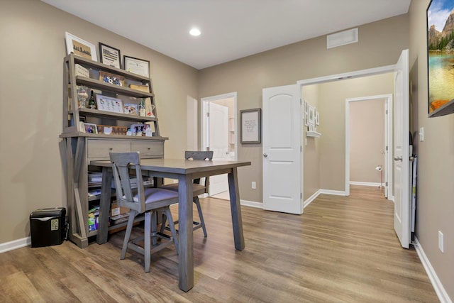 2267 Holiday Valley Dr, Grove City, OH 43123 - office featuring light wood-type flooring and recessed lighting
