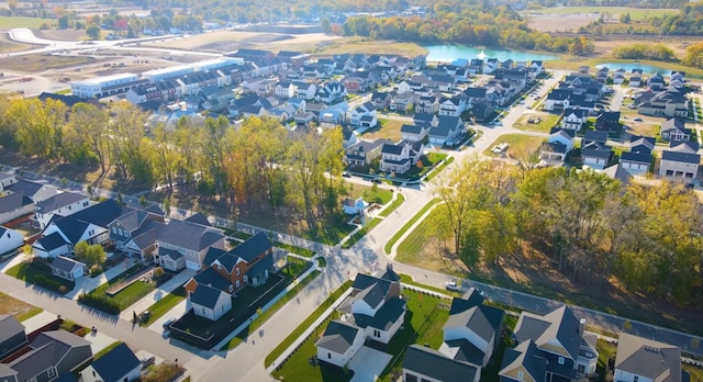 5535 Piatt Rd, Lewis Center, OH 43035 - aerial view of property's location featuring a large body of water and nearby suburban area
