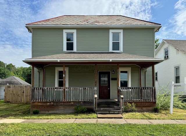 940 W 3rd St, Logan, OH 43138 - view of front of house with a porch