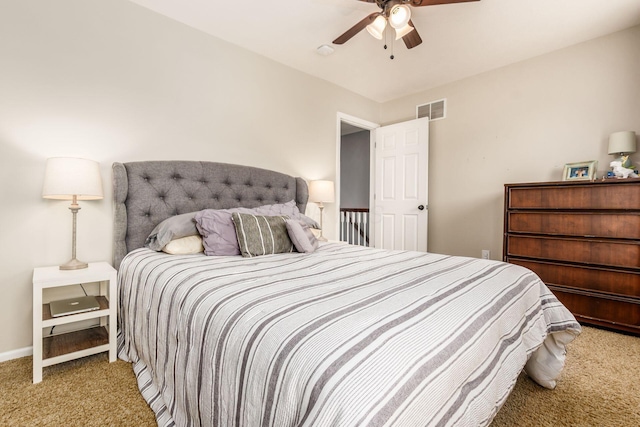2063 Hayer Ct, Lewis Center, OH 43035 - bedroom featuring carpet and a ceiling fan