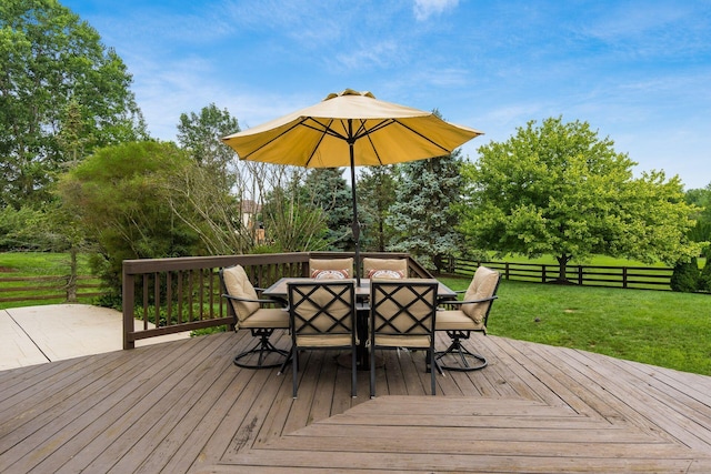 2063 Hayer Ct, Lewis Center, OH 43035 - deck with outdoor dining space