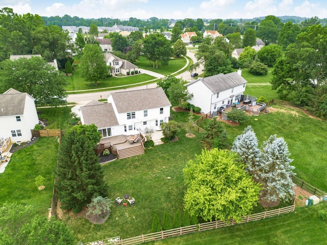 2063 Hayer Ct, Lewis Center, OH 43035 - aerial perspective of suburban area