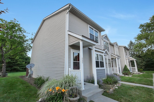 920 Charnwood Ln Unit 10A, Columbus, OH 43085 - view of home's exterior with a yard