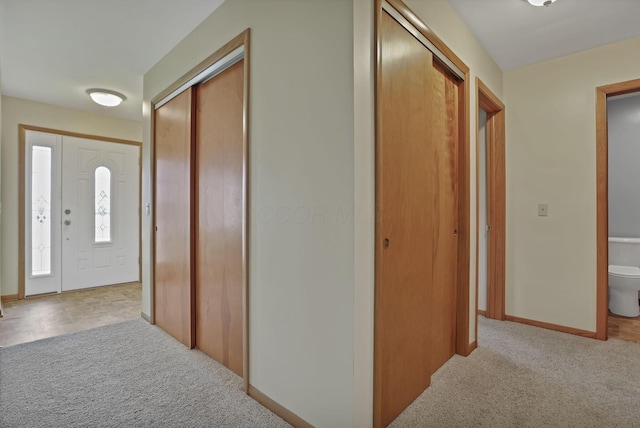 19 Kirby Rd, Heath, OH 43056 - carpeted entrance foyer featuring baseboards