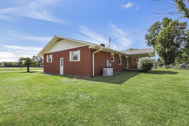 19 Kirby Rd, Heath, OH 43056 - view of property exterior featuring brick siding and a lawn