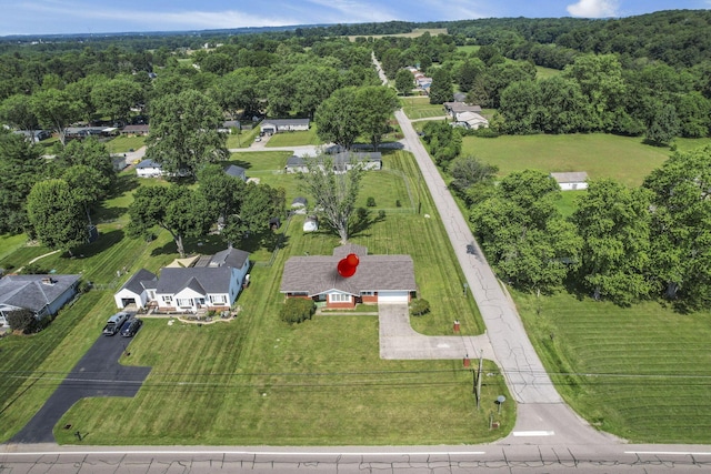 19 Kirby Rd, Heath, OH 43056 - aerial view of property and surrounding area with a forest