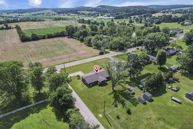19 Kirby Rd, Heath, OH 43056 - aerial view of property and surrounding area with rural landscape