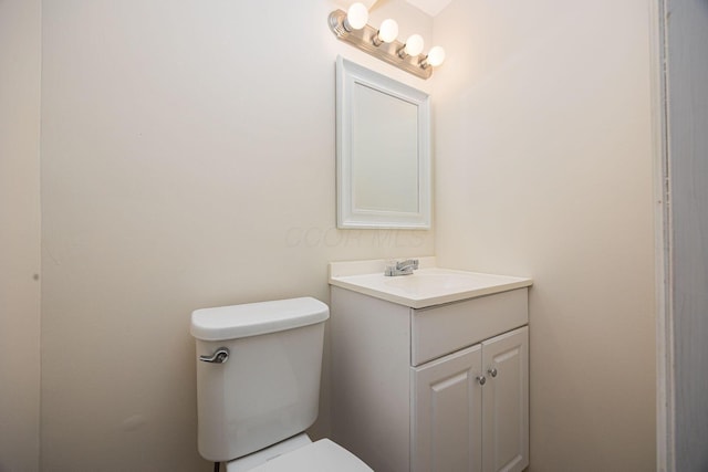 7599 Worth Galena Rd Unit 38, Worthington, OH 43085 - half bath featuring vanity and toilet