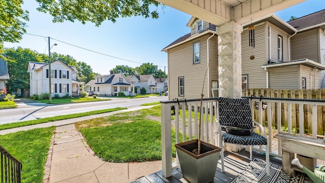 467 Mount Vernon Rd, Newark, OH 43055 - view of patio with a residential view