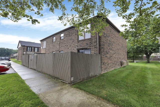 5781 Hallridge Cir Unit B, Columbus, OH 43232 - view of property exterior featuring brick siding