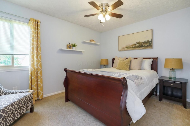6447 Cranston Way Unit 19, Dublin, OH 43017 - bedroom with carpet flooring, multiple windows, and ceiling fan