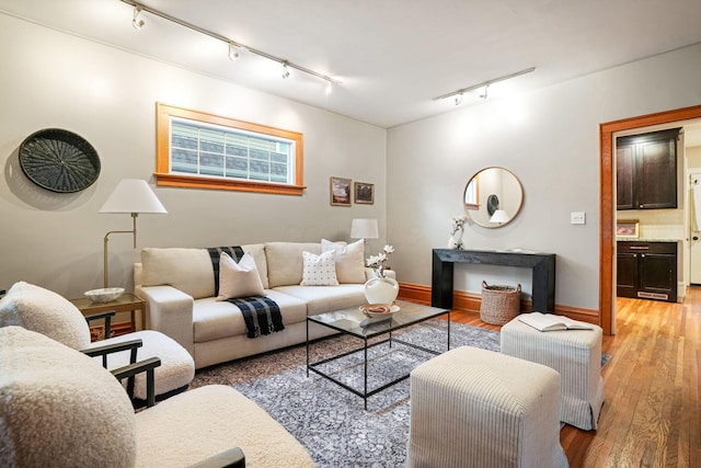 41 Northmoor Pl, Columbus, OH 43214 - living room with track lighting and light wood-style flooring