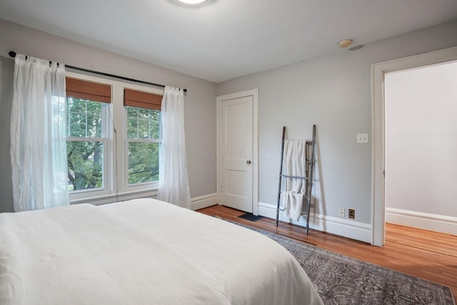 41 Northmoor Pl, Columbus, OH 43214 - bedroom featuring baseboards and wood finished floors