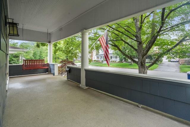 41 Northmoor Pl, Columbus, OH 43214 - view of covered porch