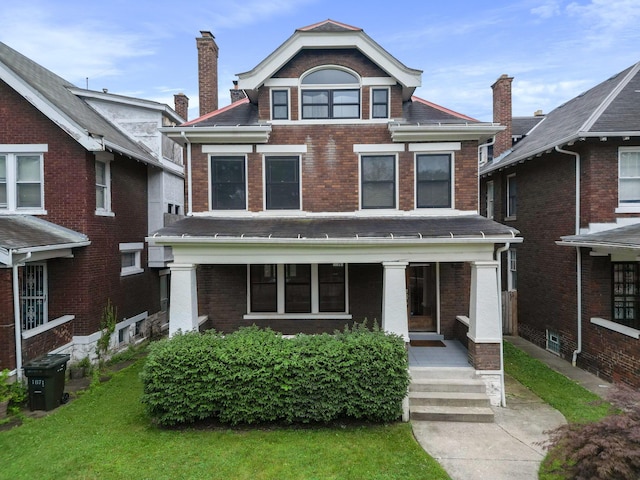 1867 Bryden Rd, Columbus, OH 43205 - view of front of home with a porch and brick siding