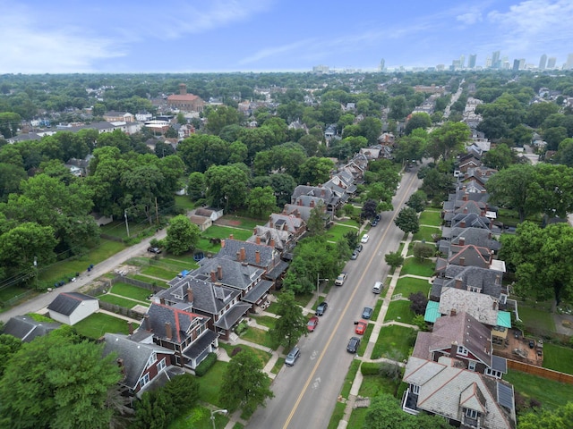 1867 Bryden Rd, Columbus, OH 43205 - aerial view of property and surrounding area with nearby suburban area