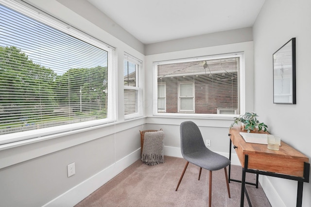 1867 Bryden Rd, Columbus, OH 43205 - carpeted office space with baseboards
