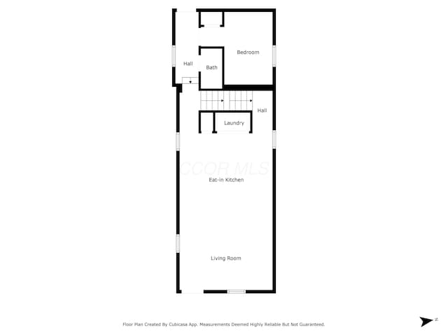 863 Carpenter St, Columbus, OH 43206 - view of floor plan / room layout
