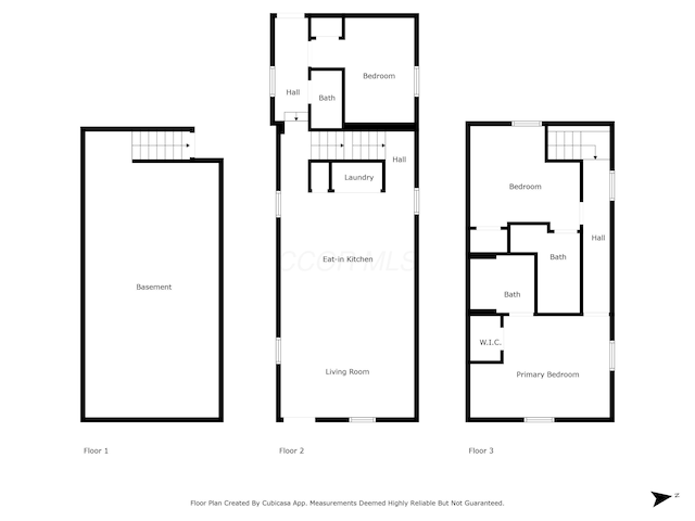 863 Carpenter St, Columbus, OH 43206 - view of property floor plan