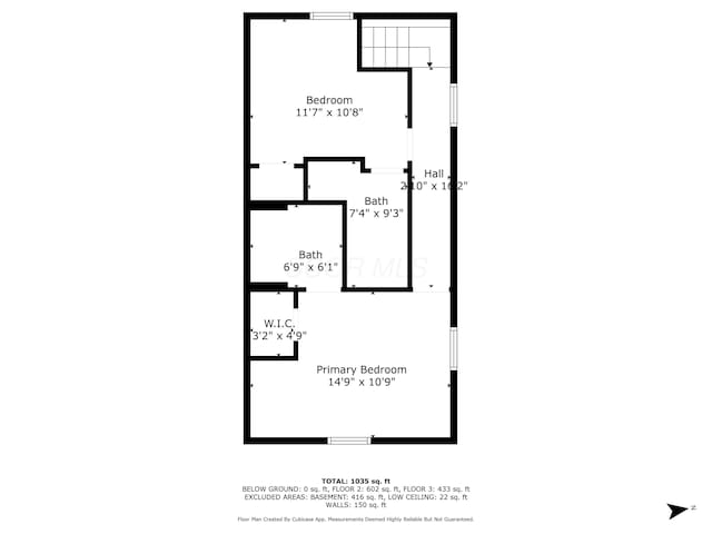 863 Carpenter St, Columbus, OH 43206 - view of property floor plan