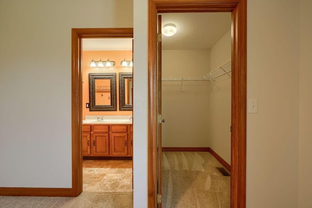 5700 Boucher Dr, Orient, OH 43146 - spacious closet with light colored carpet
